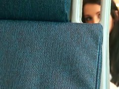 First She Rides The Train, Then My Cock Part 1